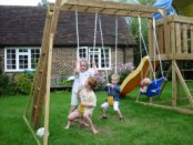 Doodles on the swing